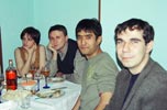 Оля, Владик, Фируз, Макс