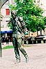 Памятник Булату Окуджаве на Арбате
