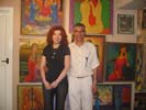 Марина Ковалева и ее учитель Мизроб Холов